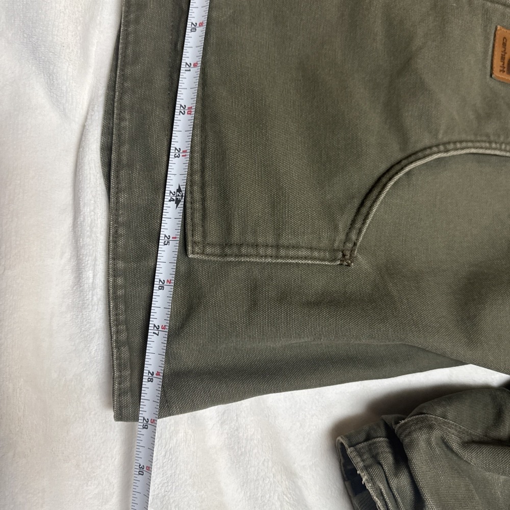 Vintage Carhartt Sherpa Jacket‎ C61 ARG Size 2XL Army Green - Picture 11 of 16